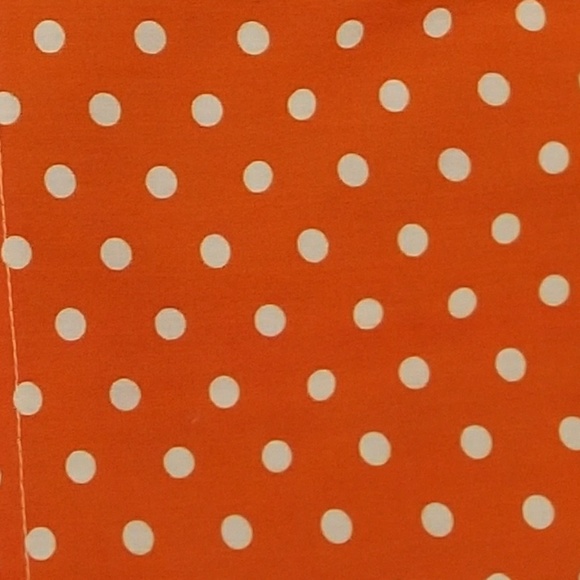 Orange & White trumpet hem skirt - Picture 2 of 4